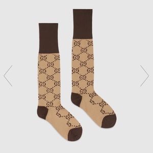 Gucci GG Pattern Cotton Blend Socks
